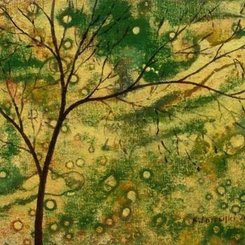 Картина под названием "Wybierz swoje drzew…" - Krzysztof Lozowski, Подлинное произведение искусства