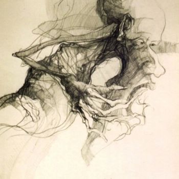 Drawing titled "strach.jpg" by Krzysztof Lozowski, Original Artwork