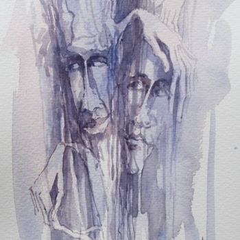 Malarstwo zatytułowany „Na palcach drzewa” autorstwa Krzysztof Lozowski, Oryginalna praca