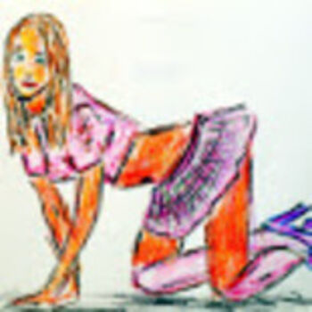 Rysunek zatytułowany „erotique” autorstwa Kseiran, Oryginalna praca