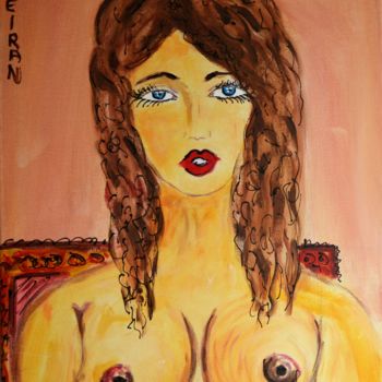 Painting titled "nu" by Kseiran, Original Artwork