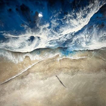 绘画 标题为“Sea for two” 由Kseniia Eliseeva, 原创艺术品, 丙烯
