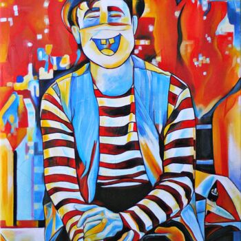 Pintura intitulada "Sorriso" por Ks Green, Obras de arte originais, Óleo