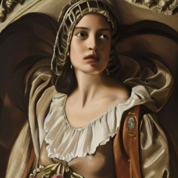 Pittura intitolato "Susanna" da Kubelskyi Ruslan, Opera d'arte originale, Acrilico