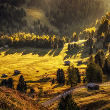 Photography titled "Sunlight in Passo G…" by Martin Kucera, Original Artwork, Digital Photography