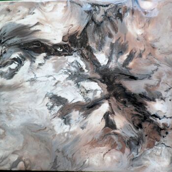 Peinture intitulée "EPHEMERE DRAGON" par Kulhaneck, Œuvre d'art originale, Autre