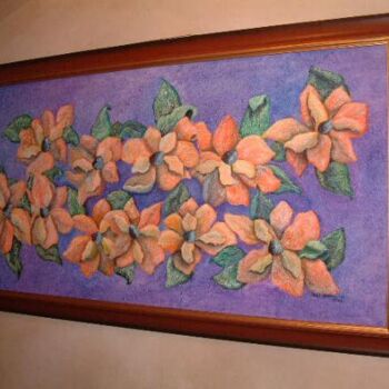 Painting titled "In Bloom" by Kunda Kamwali Art Jeni Smithies, Original Artwork