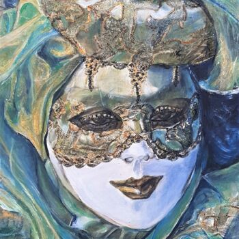 Pittura intitolato "Venezia II" da Eva Haberkern, Opera d'arte originale, Acrilico
