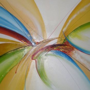 Pintura intitulada "Explosão de Felicid…" por Künstller, Obras de arte originais