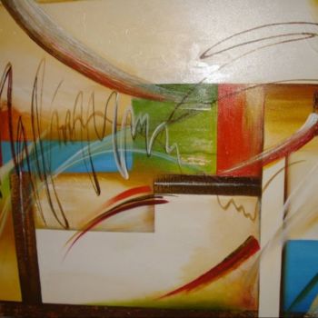 Painting titled "Quadratto" by Künstller, Original Artwork