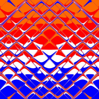 Digitale Kunst getiteld "Oranje" door Kurotory, Origineel Kunstwerk, 2D Digital Work