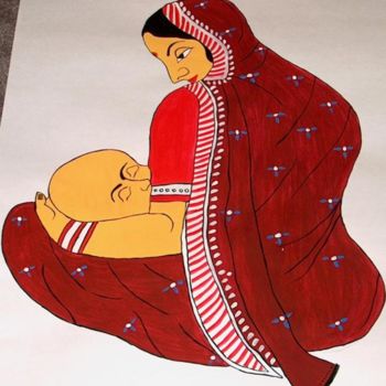 Malerei mit dem Titel "painting" von Kunal Prasad, Original-Kunstwerk