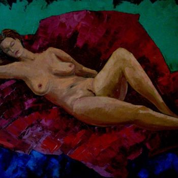Pintura titulada "Пробуждение" por Sergei Efremov, Obra de arte original