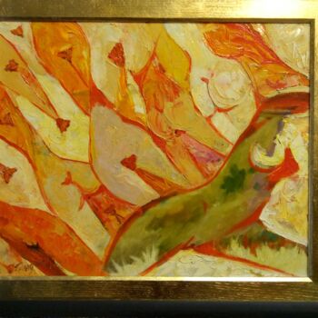 Pittura intitolato "abstraction" da Kyrylo Bondarenko, Opera d'arte originale, Olio