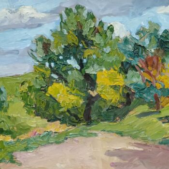 Painting titled "Vincent van Gogh" by Kyrylo Bondarenko, Original Artwork, Oil