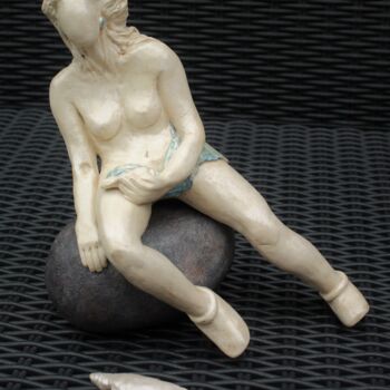 Sculpture intitulée "SIRENA (N° 54)" par L'Atelier De Nanou, Œuvre d'art originale, Terre cuite