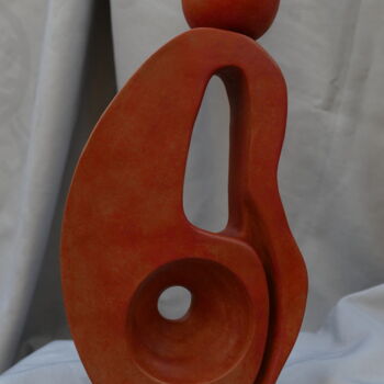 Sculpture intitulée "139_ATARAXIE" par L'Atelier De Nanou, Œuvre d'art originale, Terre cuite