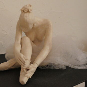 Sculpture titled "144_CELINE" by L'Atelier De Nanou, Original Artwork, Terra cotta