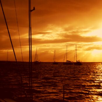 Photographie intitulée "Sunset" par L.Kissner, Œuvre d'art originale, Photographie numérique