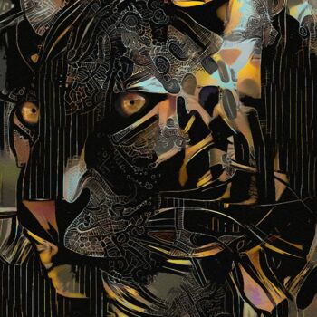 "Alfa 1er, leopard" başlıklı Dijital Sanat L.Roche tarafından, Orijinal sanat, 2D Dijital Çalışma
