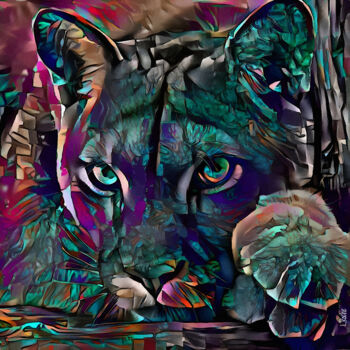 Digital Arts titled "Puma 55" by L.Roche, Original Artwork, 2D Digital Work