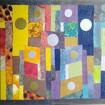 Collages titled "Flore et faune" by Annig Pineau (Ginna), Original Artwork, Collages