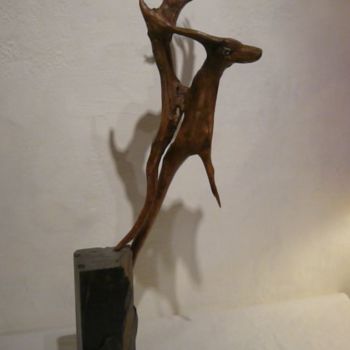 雕塑 标题为“La Chevauchée” 由Kiti Bois-Verre, 原创艺术品