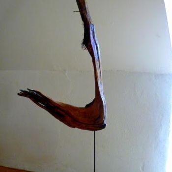 Escultura titulada "Le grand élan" por Kiti Bois-Verre, Obra de arte original