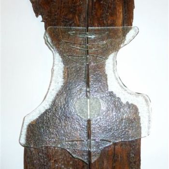 Sculpture titled "Femme en bikini ( d…" by Kiti Bois-Verre, Original Artwork