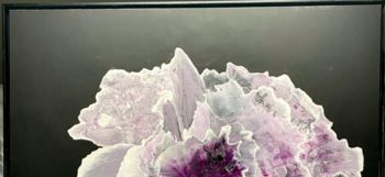"Dentelle florale" başlıklı Tablo Charles-Philippe tarafından, Orijinal sanat, Akrilik Ahşap Sedye çerçevesi üzerine monte e…