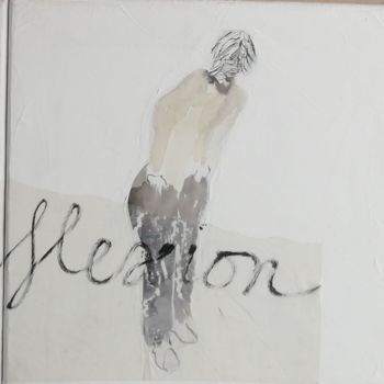 제목이 "Réflexion"인 미술작품 Line Lacroix로, 원작, 기름