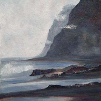 Картина под названием "Seascape" - Lada Polunina, Подлинное произведение искусства, Масло