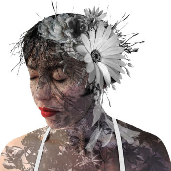 「Flower power n°11」というタイトルの写真撮影 Lady Caviarによって, オリジナルのアートワーク