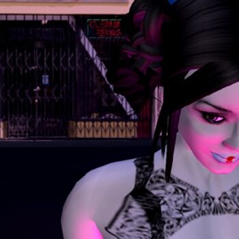 Цифровое искусство под названием "La nurse" - Lady Caviar, Подлинное произведение искусства