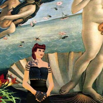 Artes digitais intitulada "L'oeuvre" por Lady Caviar, Obras de arte originais