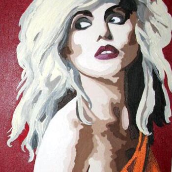 "Debby Harry de Blon…" başlıklı Tablo Lady Caviar tarafından, Orijinal sanat