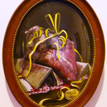 Painting titled "plaisir d'offrir 3" by Lady Pocket, Original Artwork