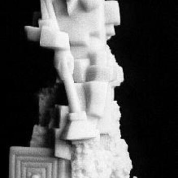 Sculpture titled "Dom Quichote" by Laerpe Motta, Original Artwork
