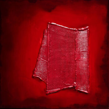 Peinture intitulée "Hommage rouge" par Laetitia Lesaffre, Œuvre d'art originale, Autre