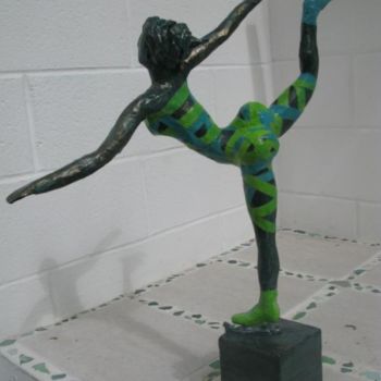 Sculpture titled "doudou patineuse" by Francoise Laffanour, Original Artwork