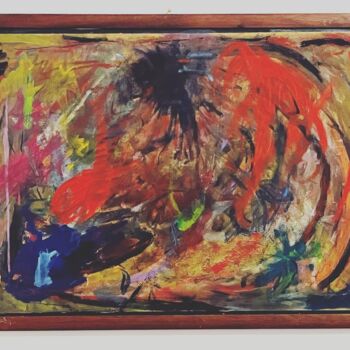 Pittura intitolato "“Sturm und drang”" da Lagall Art, Opera d'arte originale, pigmenti