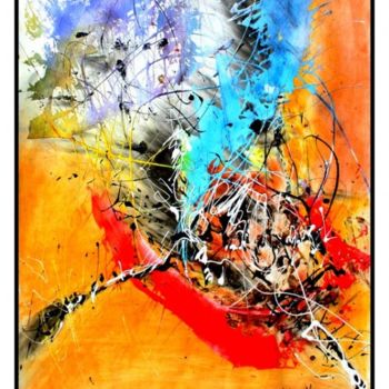 Painting titled "l'aura des paqueret…" by Lagell, Original Artwork