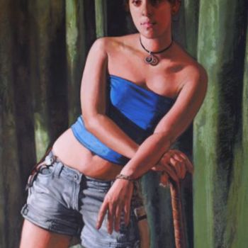 Painting titled "Eva" by Antonio Laglia, Original Artwork