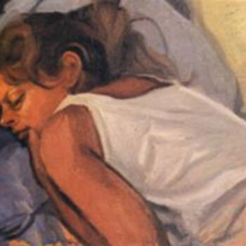 Malerei mit dem Titel "Il sogno di Claudia" von Antonio Laglia, Original-Kunstwerk