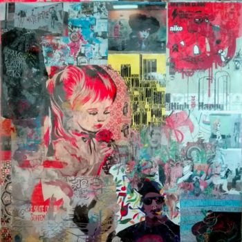 Collages intitolato "img-20190501-111337…" da Stéphanie Moulay, Opera d'arte originale, Ritagli