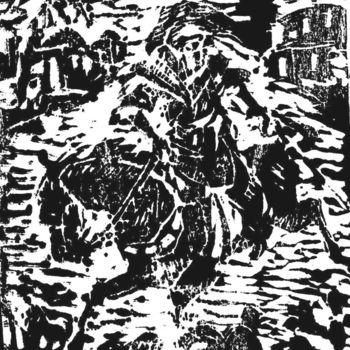 Gravures & estampes intitulée "cavalier-targui.jpg" par Lakmos, Œuvre d'art originale, Autre