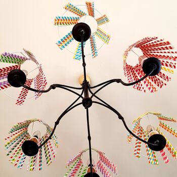 "Suspensoir 6 lampes…" başlıklı Design Lalie tarafından, Orijinal sanat, Aydınlatma