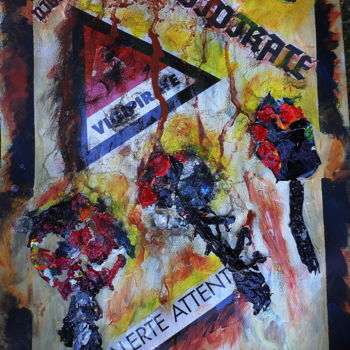 Painting titled "Alerte Attent" by Lam, Original Artwork