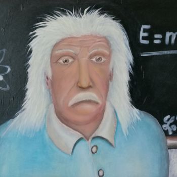 Painting titled "Mr Wisdom.jpg" by La-Marks, Original Artwork, Acrylic