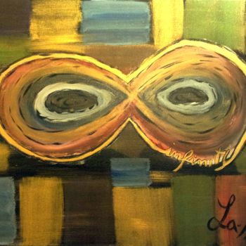 Painting titled "Infinity Abstract.j…" by La-Marks, Original Artwork, Acrylic
